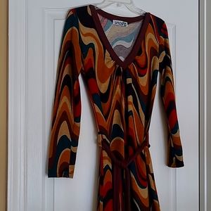 Smash Size S Long Sleeve Tunic/Dress with Belt